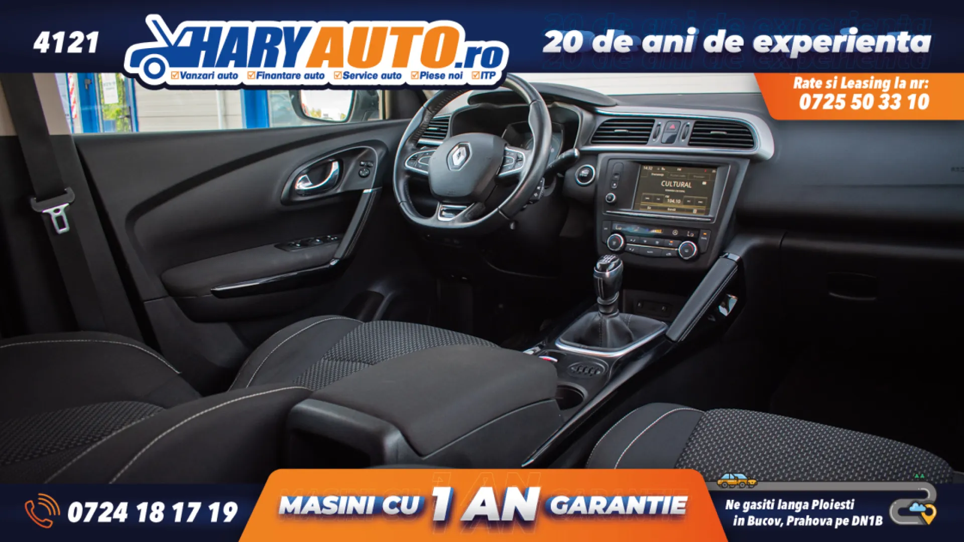 Cumpara/ Vinde online Renault  Kadjar 2016 SH, la cel mai bun pret pentru tine!