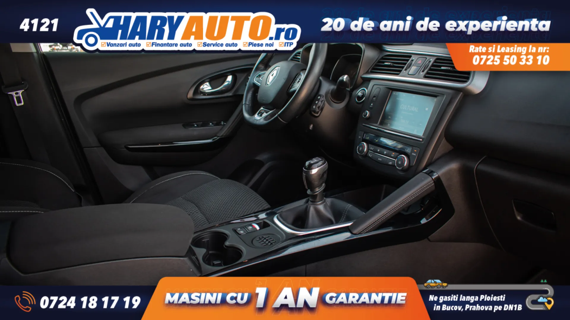 Cumpara/ Vinde online Renault  Kadjar 2016 SH, la cel mai bun pret pentru tine!