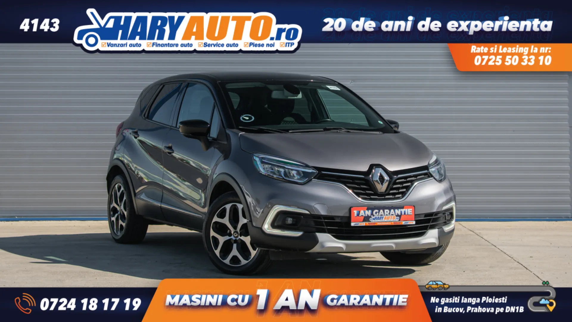 Cumpara/ Vinde online Renault  Captur 2019 SH, la cel mai bun pret pentru tine!