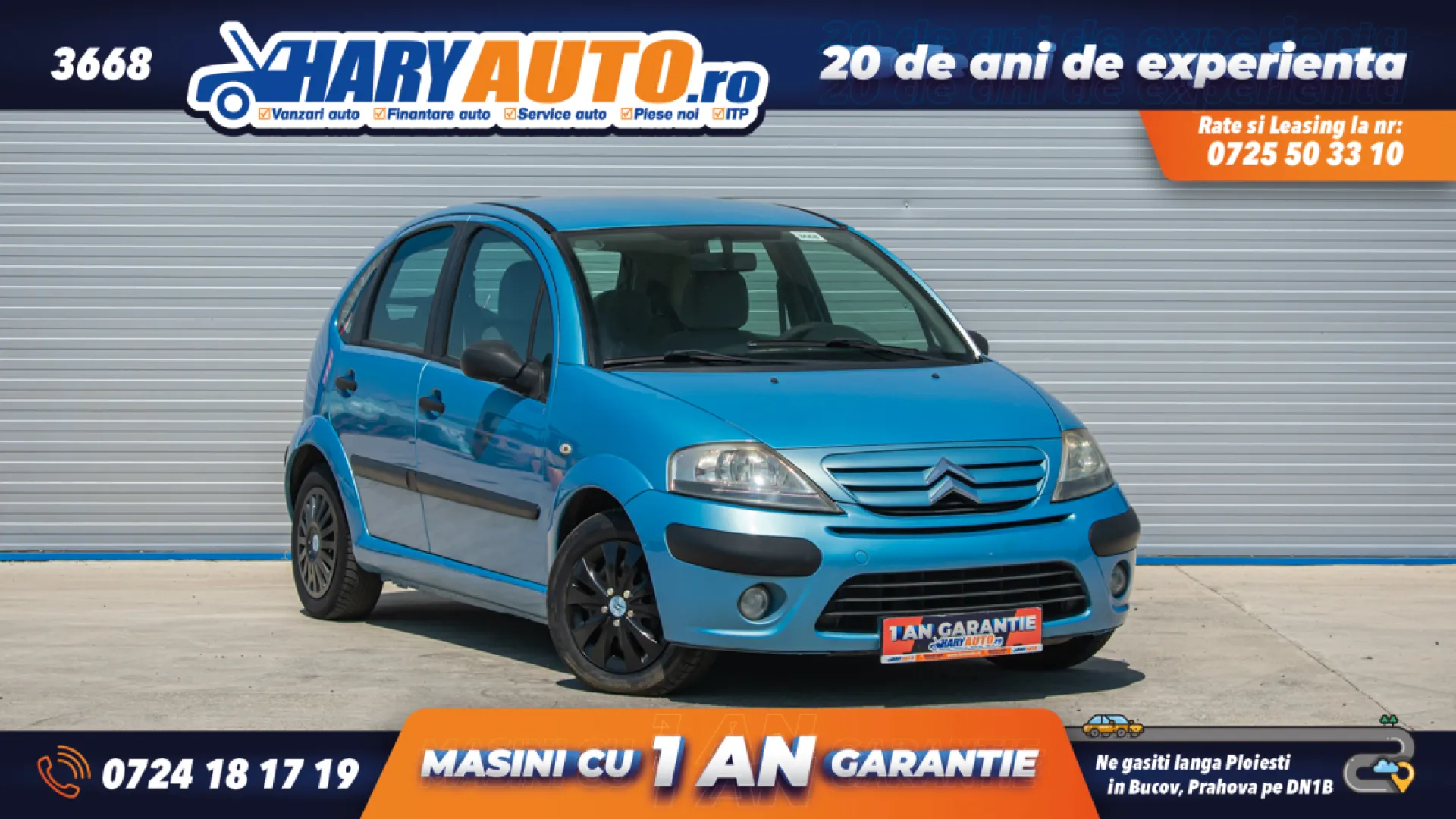 Cumpara/ Vinde online Citroen C3 2006 SH, la cel mai bun pret pentru tine!