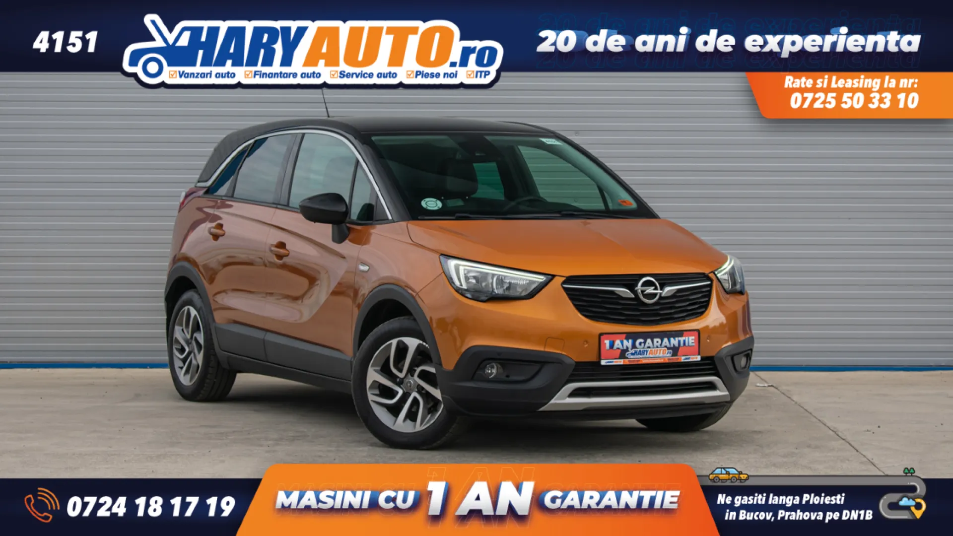 Cumpara/ Vinde online Opel Crossland X 2018 SH, la cel mai bun pret pentru tine!
