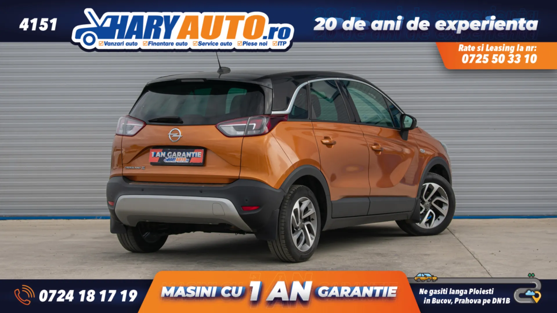 Cumpara/ Vinde online Opel Crossland X 2018 SH, la cel mai bun pret pentru tine!