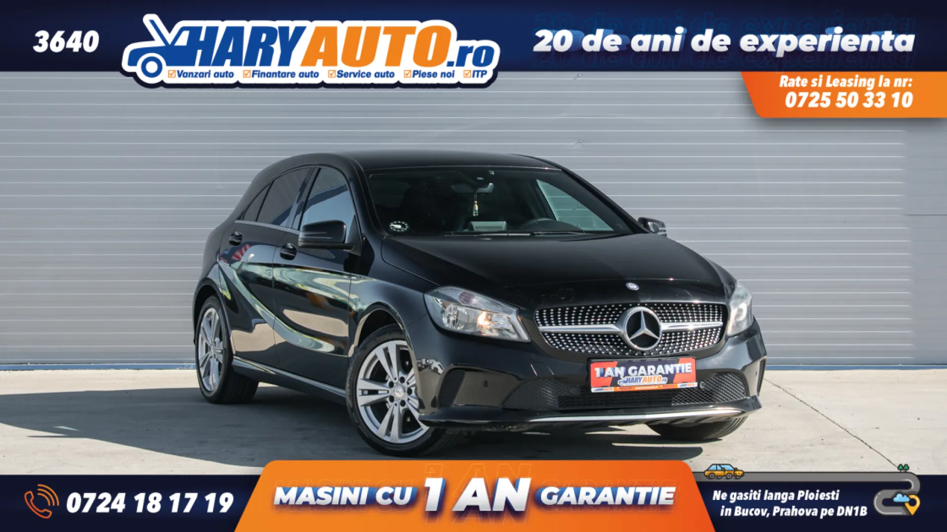 Cumpara/ Vinde online Mercedes-Benz A-Class 2016 SH, la cel mai bun pret pentru tine!