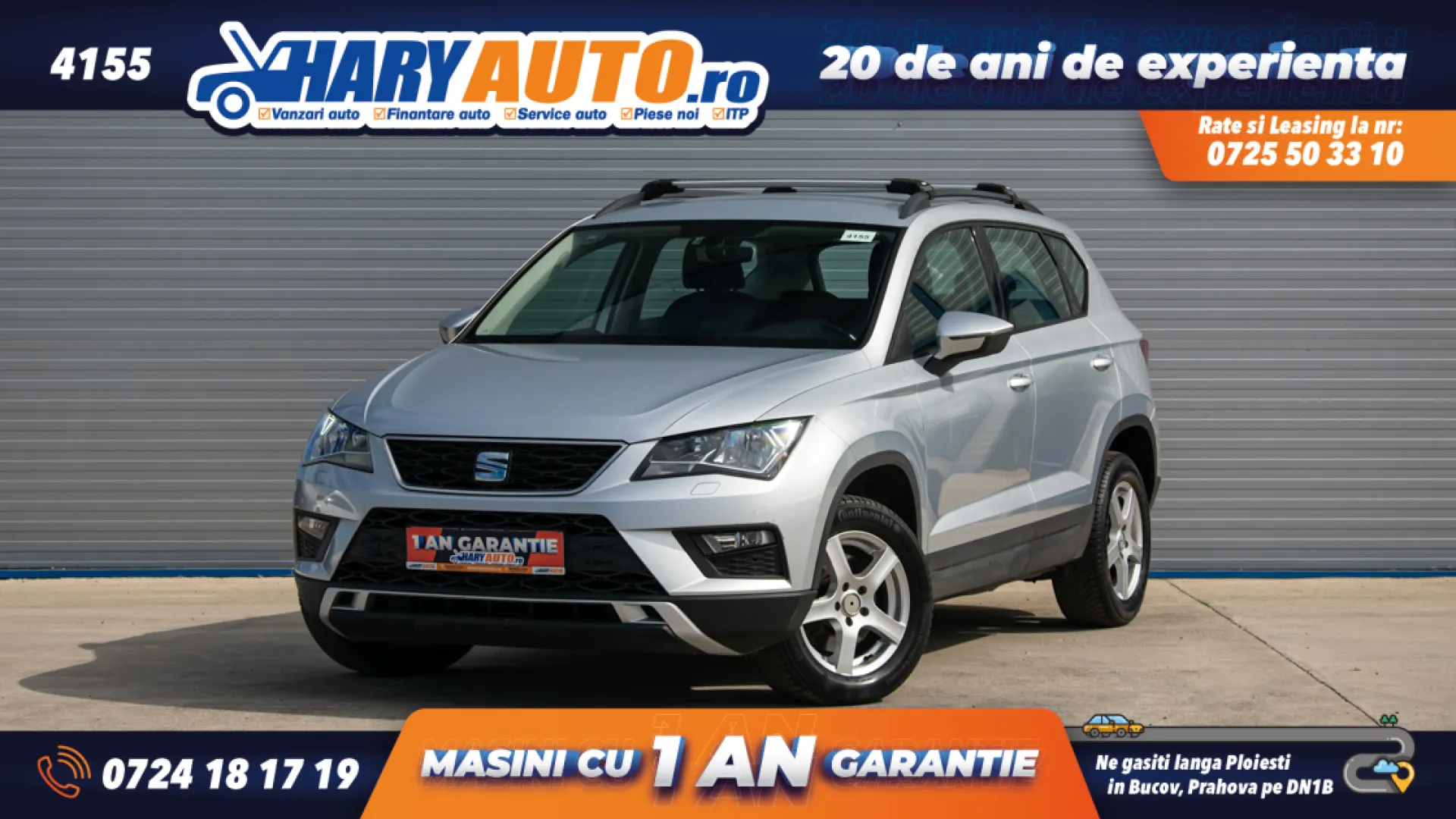 Cumpara/ Vinde online Seat Ateca 2018 SH, la cel mai bun pret pentru tine!