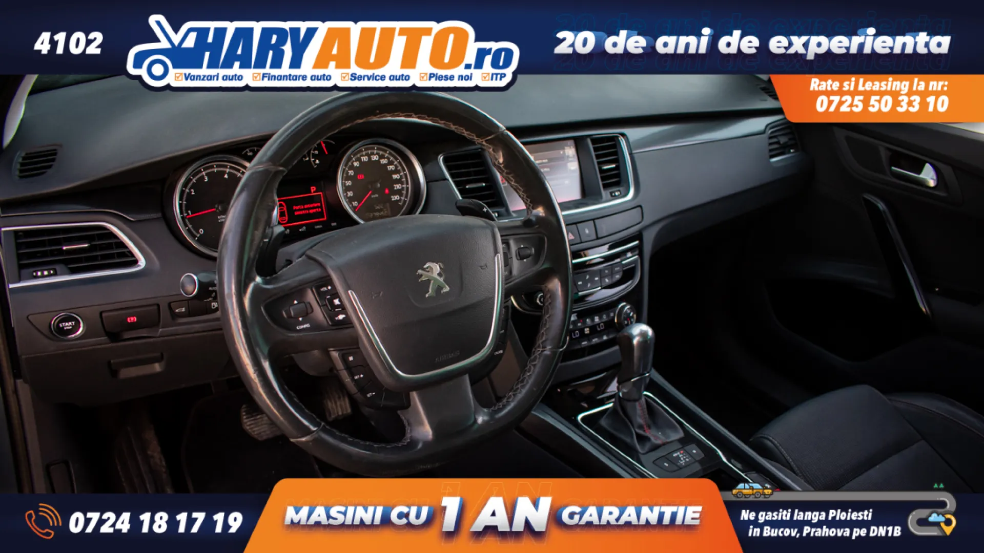 Cumpara/ Vinde online Peugeot 508 2016 SH, la cel mai bun pret pentru tine!