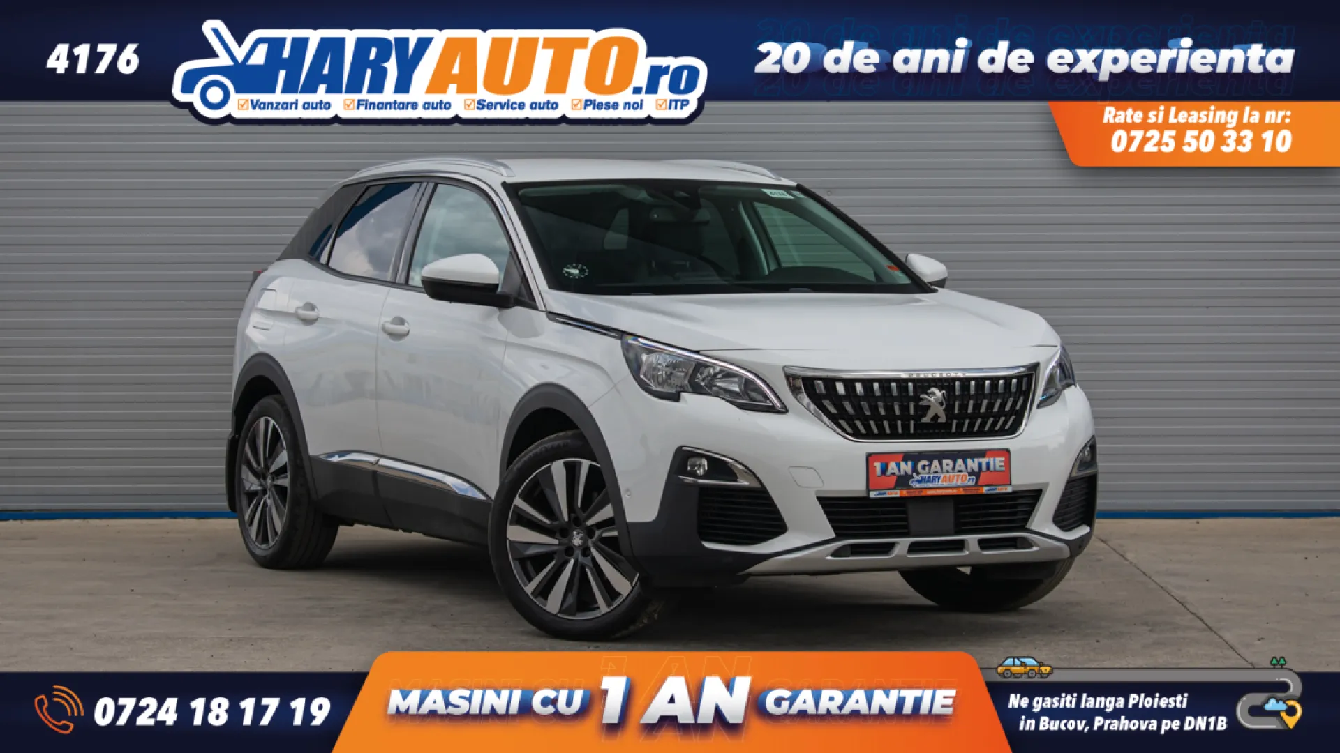 Cumpara/ Vinde online Peugeot 3008 2018 SH, la cel mai bun pret pentru tine!