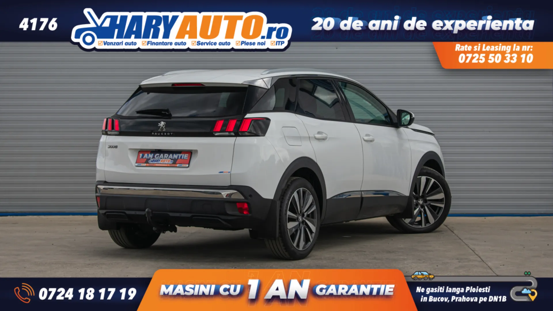 Cumpara/ Vinde online Peugeot 3008 2018 SH, la cel mai bun pret pentru tine!