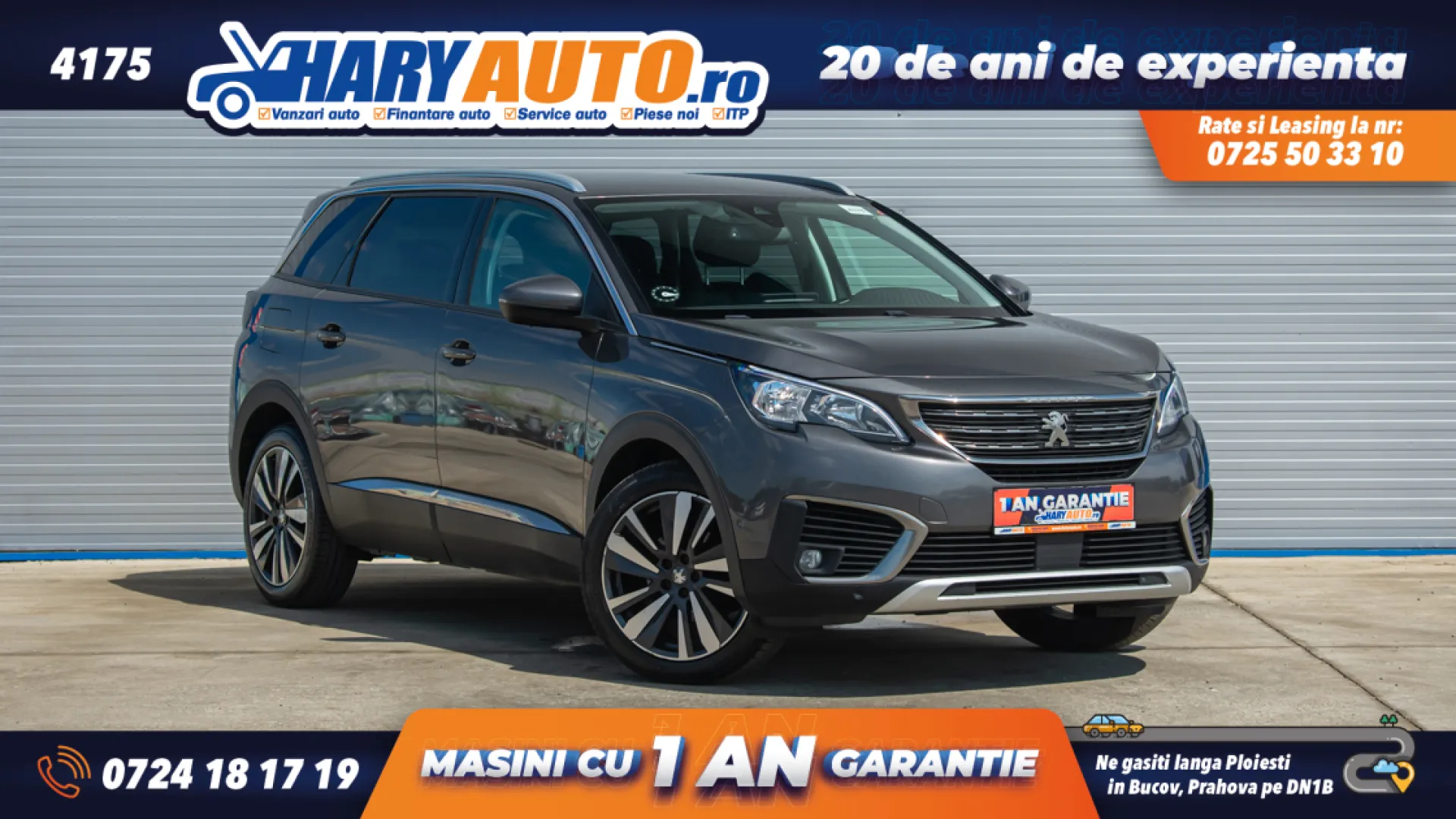 Cumpara/ Vinde online Peugeot 5008 2019 SH, la cel mai bun pret pentru tine!