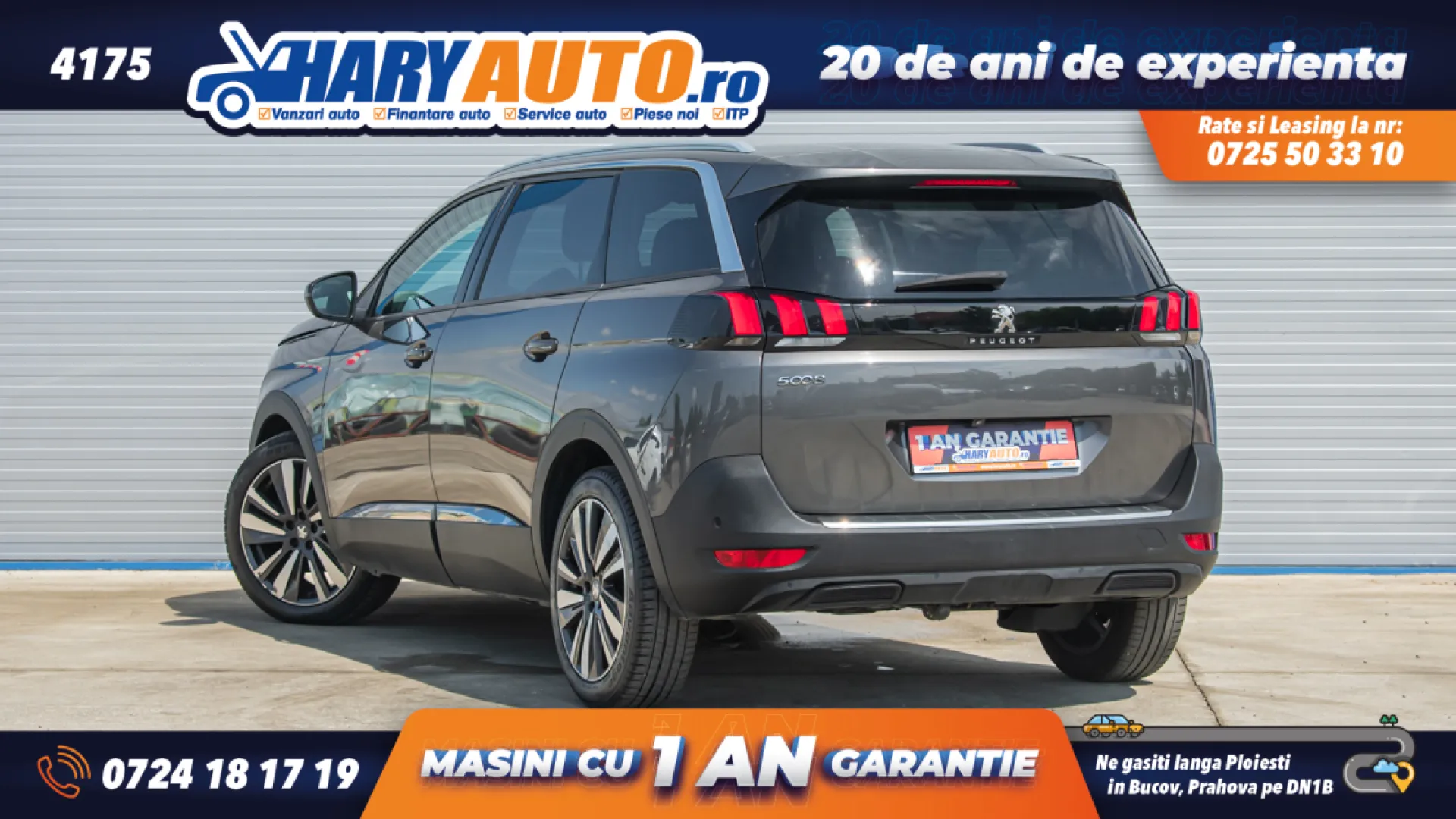 Cumpara/ Vinde online Peugeot 5008 2019 SH, la cel mai bun pret pentru tine!