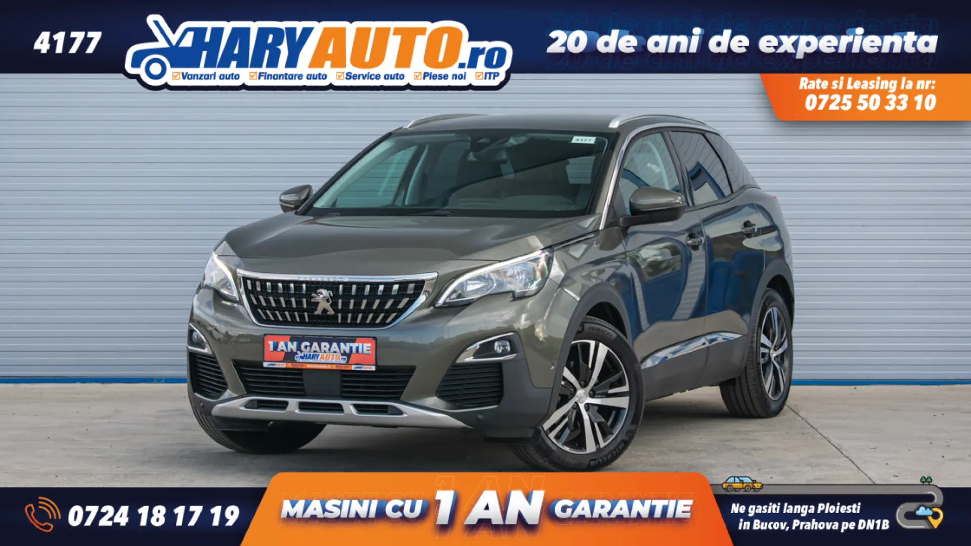 Cumpara/ Vinde online Peugeot 3008 2016 SH, la cel mai bun pret pentru tine!