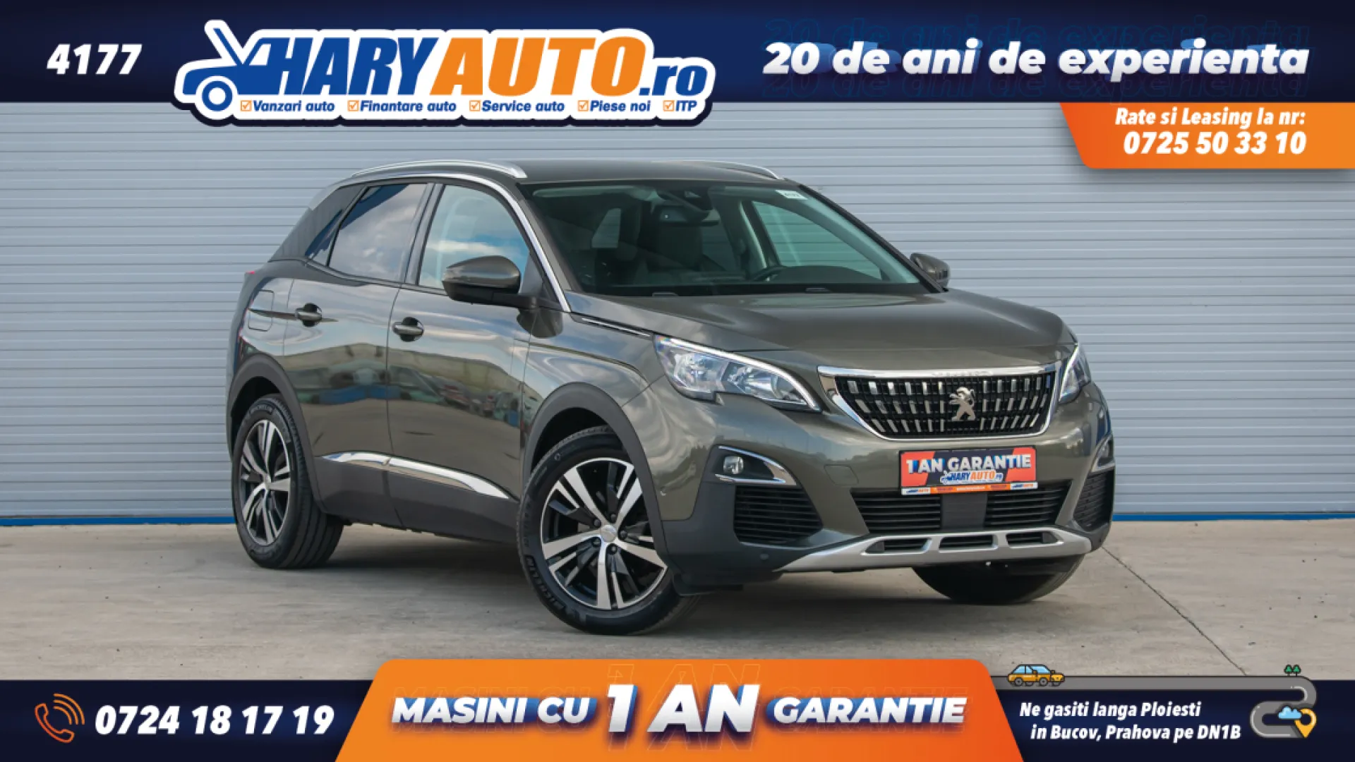 Cumpara/ Vinde online Peugeot 3008 2016 SH, la cel mai bun pret pentru tine!