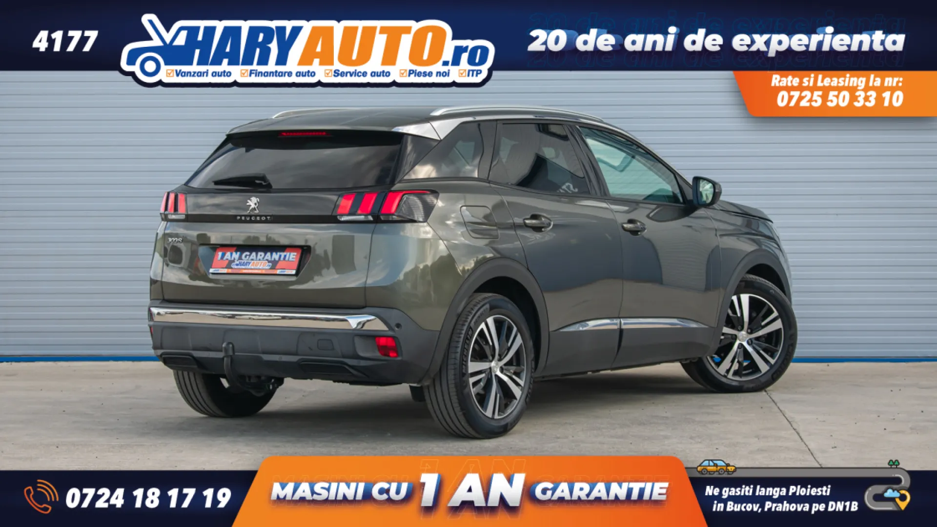 Cumpara/ Vinde online Peugeot 3008 2016 SH, la cel mai bun pret pentru tine!