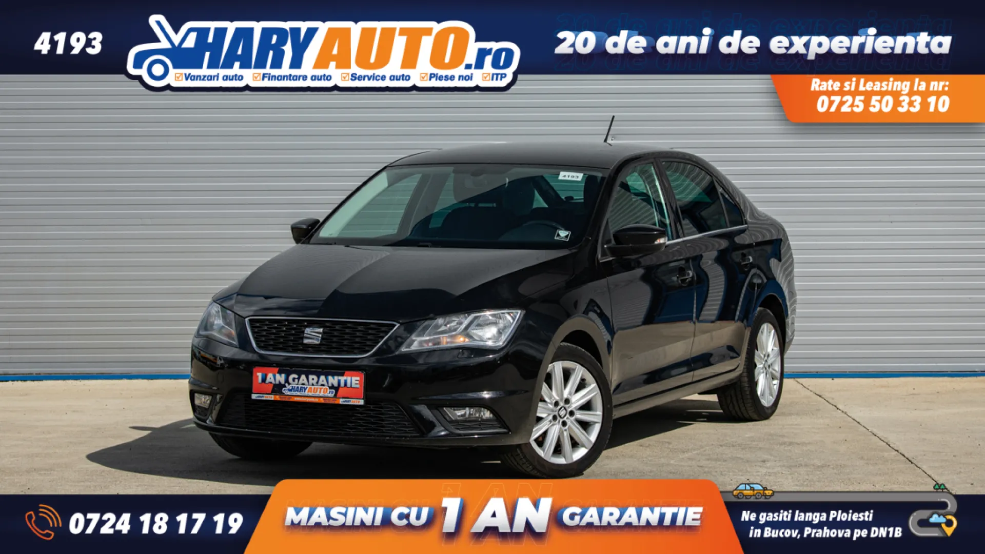 Cumpara/ Vinde online Seat Toledo 2017 SH, la cel mai bun pret pentru tine!