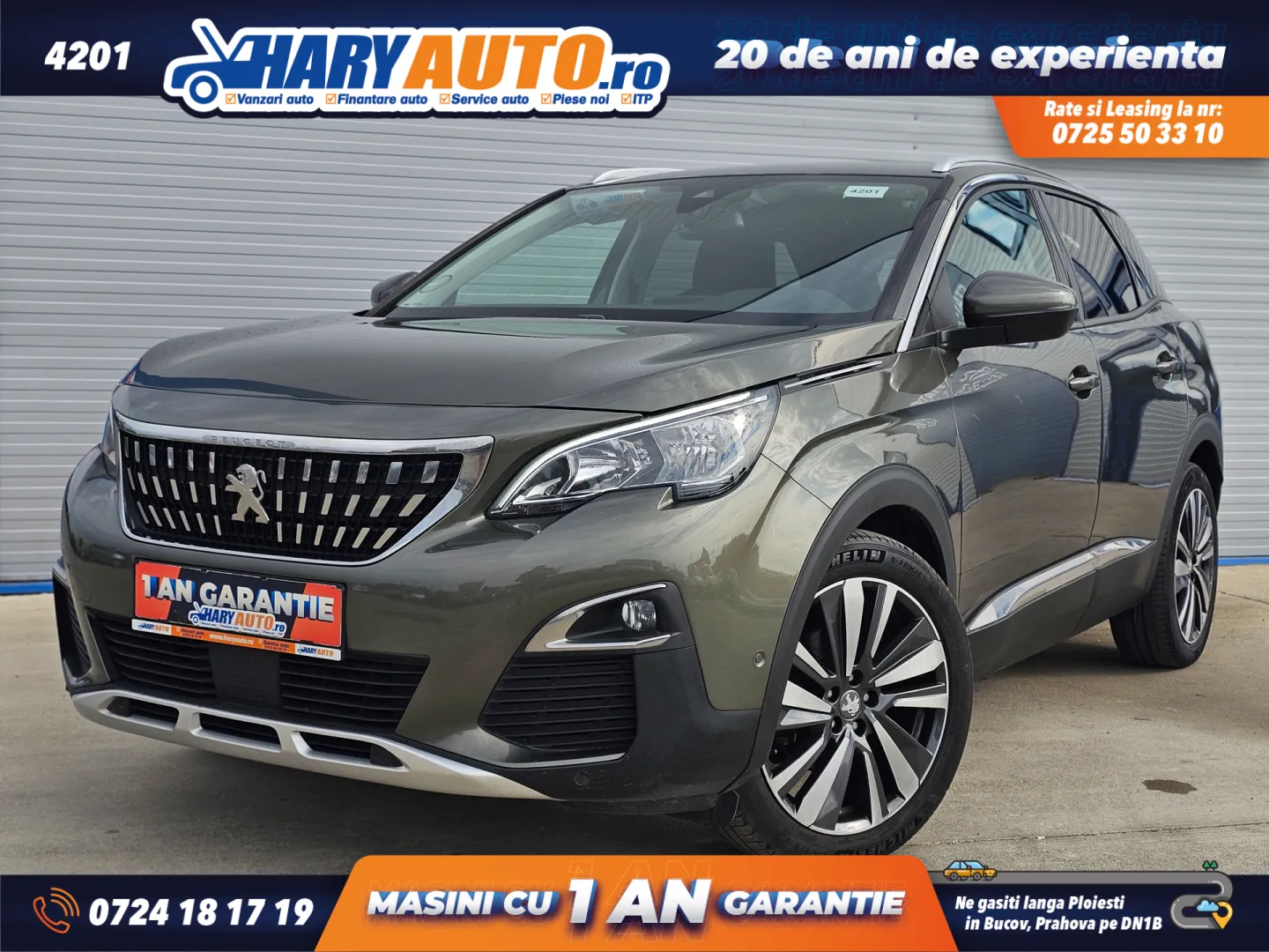 Cumpara/ Vinde online Peugeot 3008 2018 SH, la cel mai bun pret pentru tine!