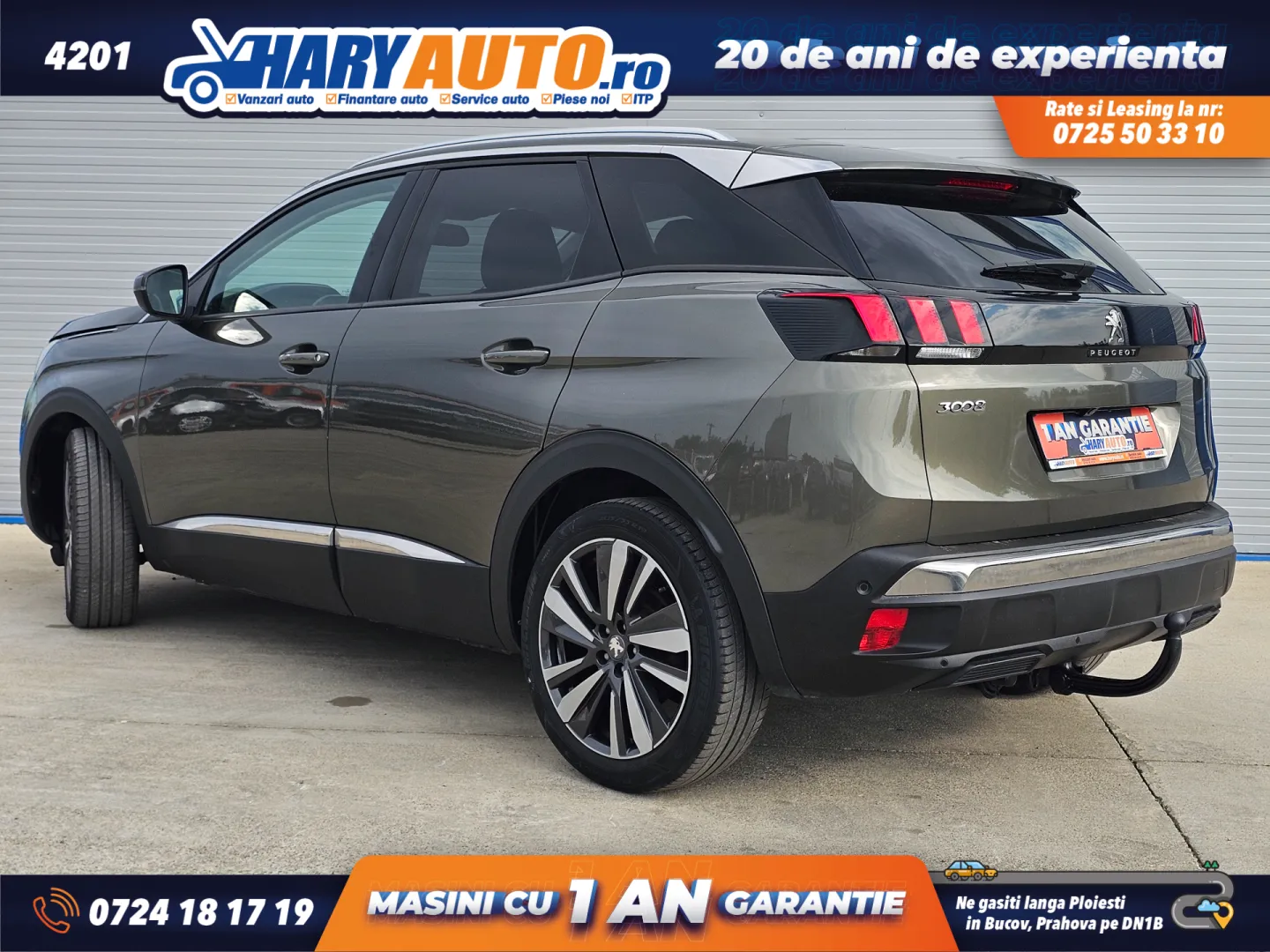 Cumpara/ Vinde online Peugeot 3008 2018 SH, la cel mai bun pret pentru tine!
