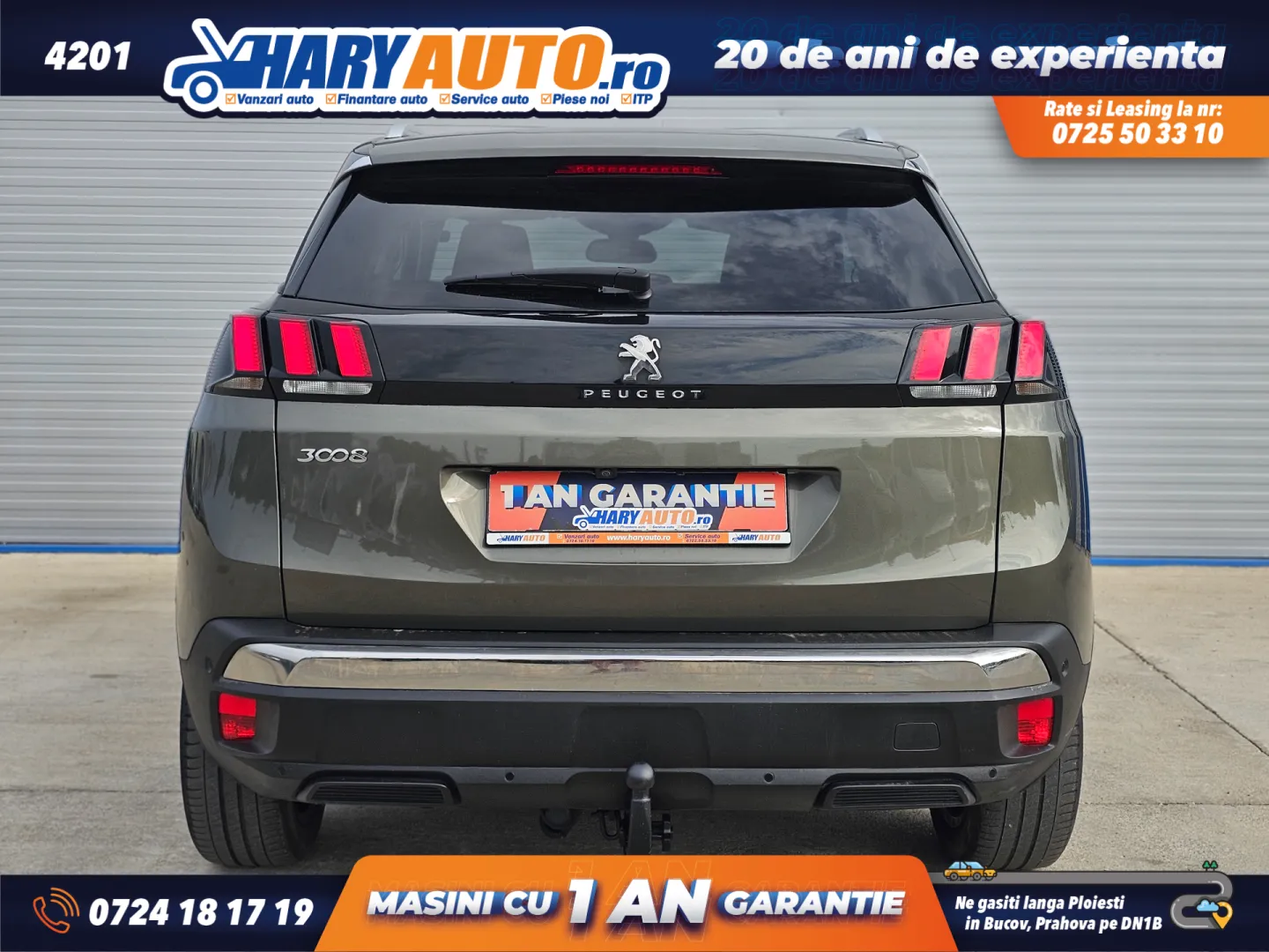 Cumpara/ Vinde online Peugeot 3008 2018 SH, la cel mai bun pret pentru tine!