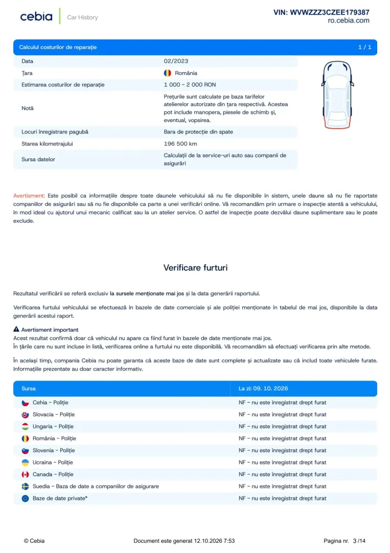 Cumpara/ Vinde online Volkswagen Passat Alltrack 2014 SH, la cel mai bun pret pentru tine!