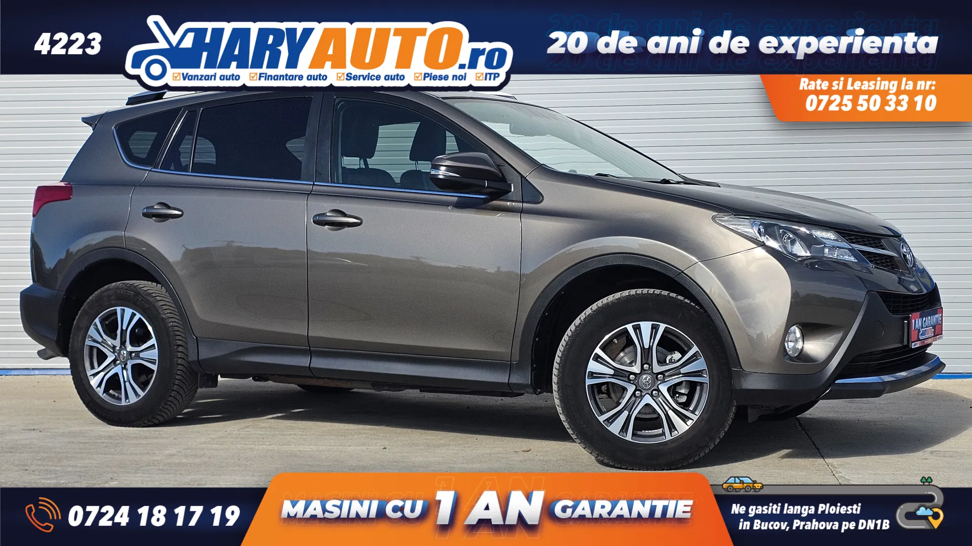 Cumpara/ Vinde online Toyota RAV 4 2015 SH, la cel mai bun pret pentru tine!