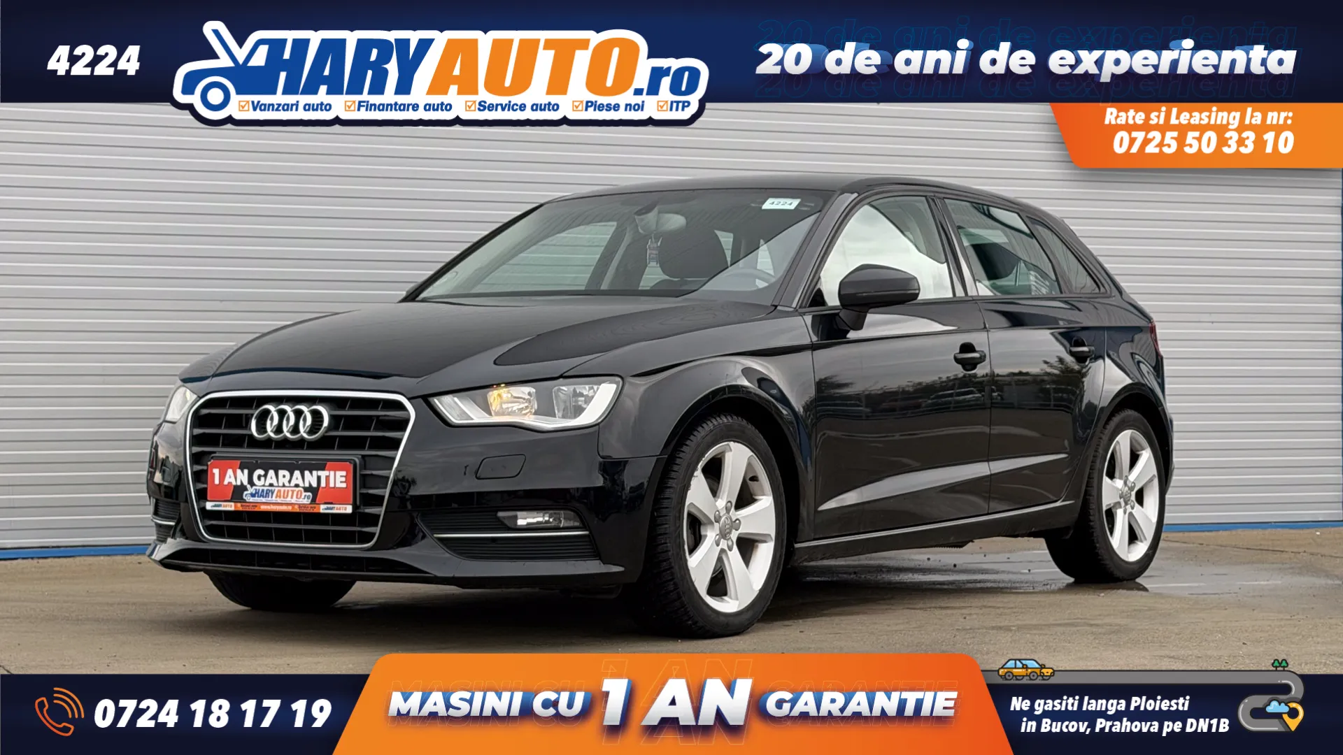 Cumpara/ Vinde online Audi A3 2014 SH, la cel mai bun pret pentru tine!