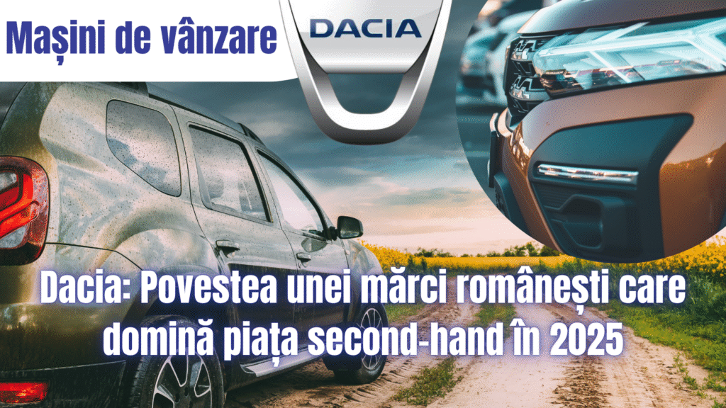 Dacia: Povestea unei mărci românești care domină piața second-hand în 2025