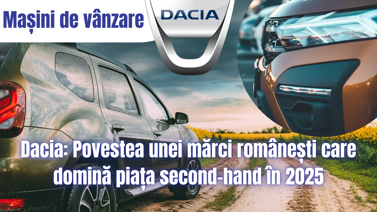 Dacia- Povestea unei mărci românești care domină piața second-hand în 2025